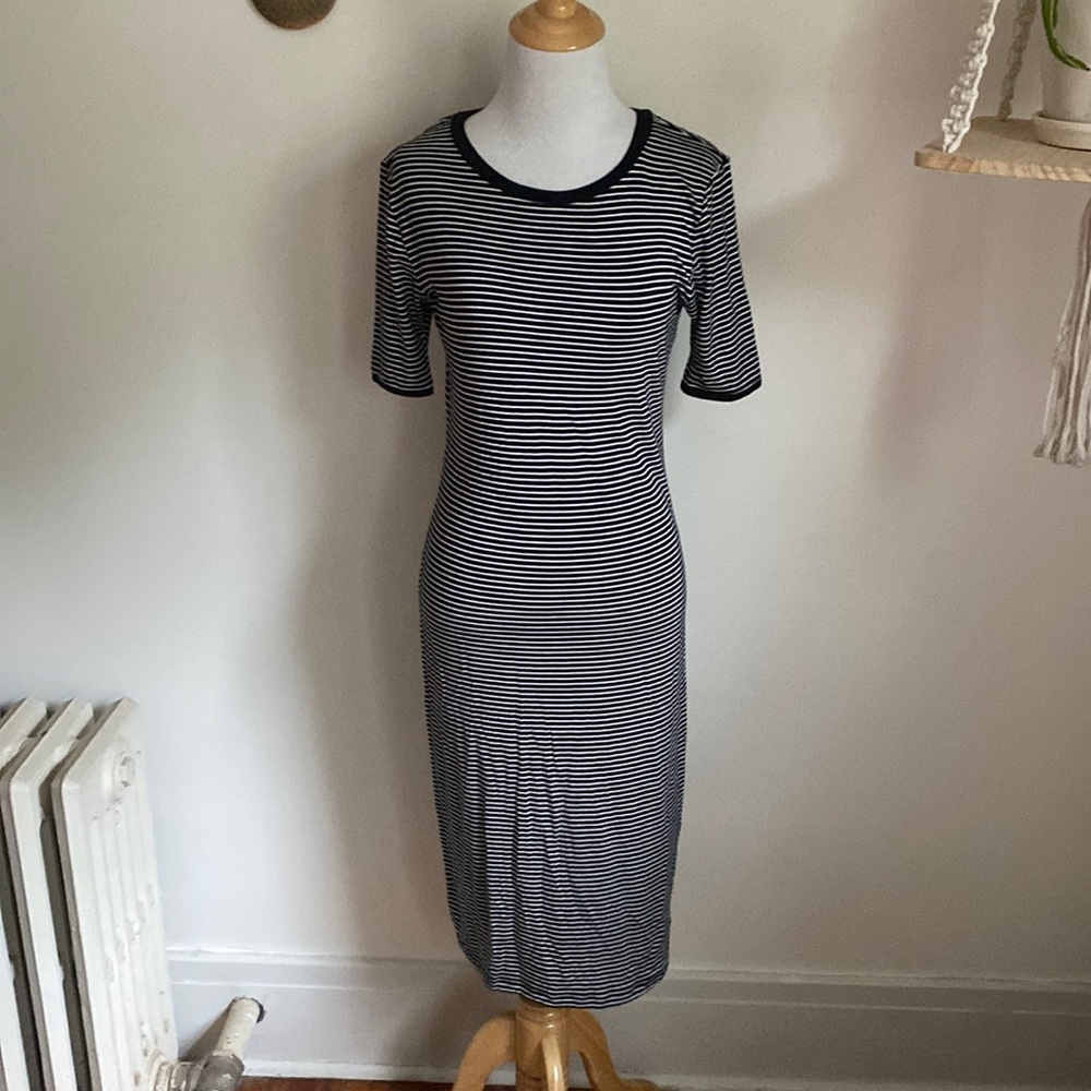 Boutique | Striped T-shirt dress